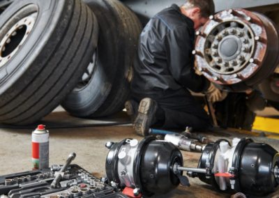 an image of Buffalo commercial truck suspension repair
